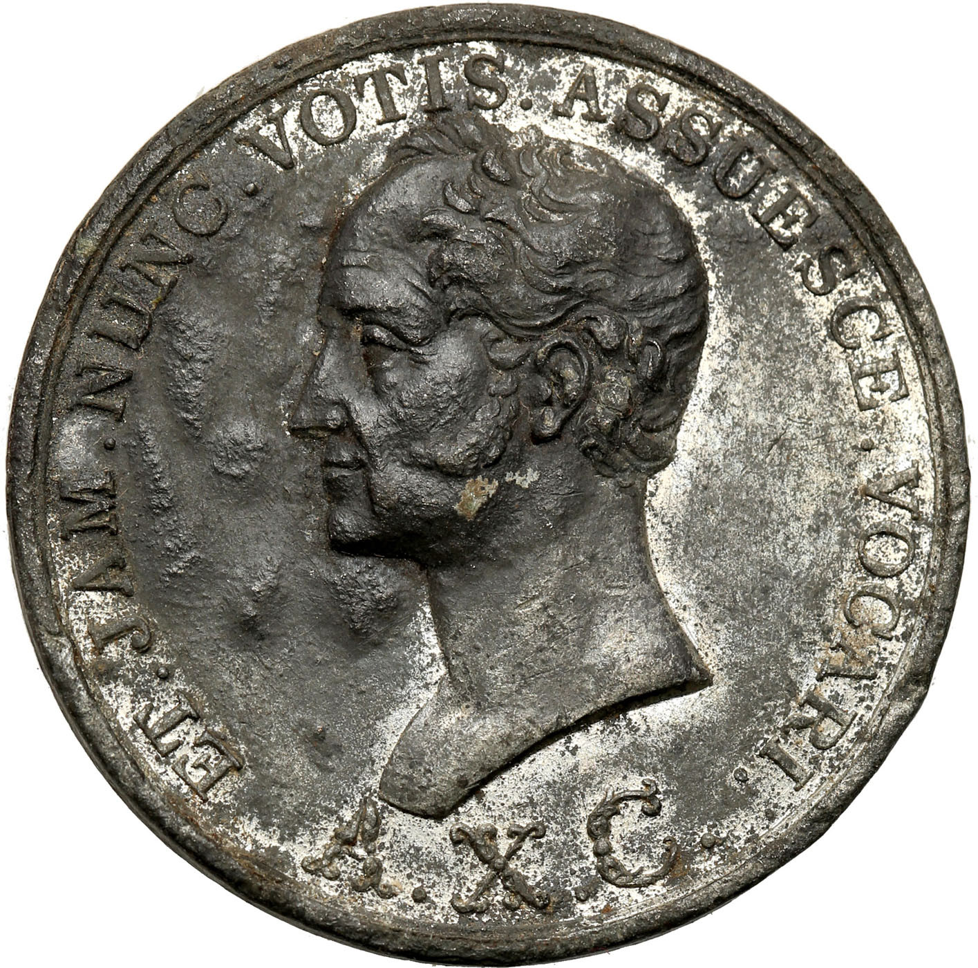 Medal Książę Adam Czartoryski - późniejsza kopia
